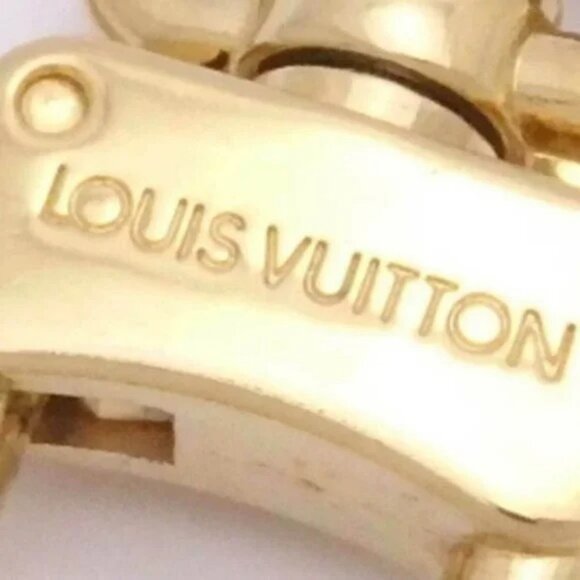 Auth Louis Vuitton Damier Azur Illustre Keyring - Picture 14 of 16